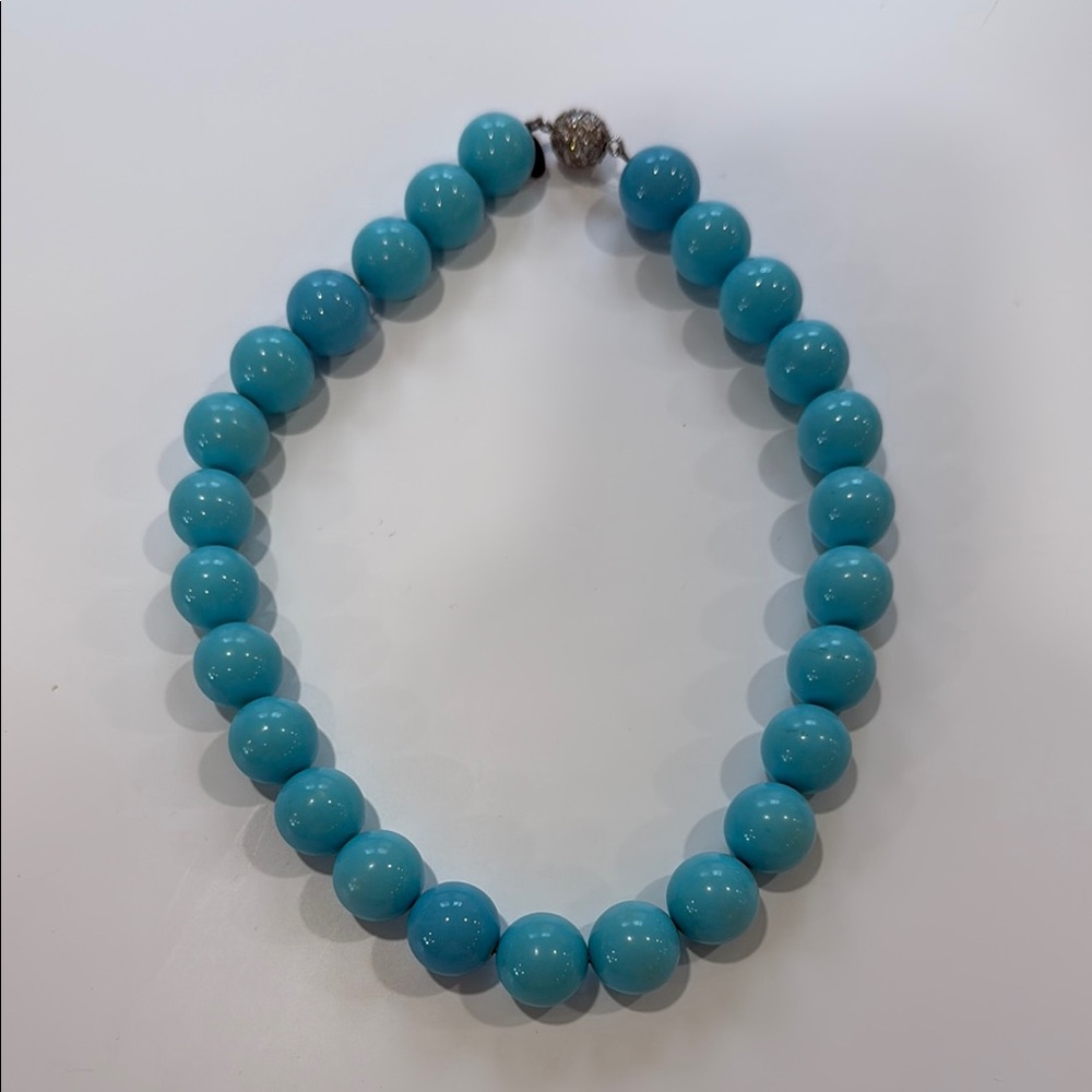 KEP Designs Turquoise Beaded Necklace